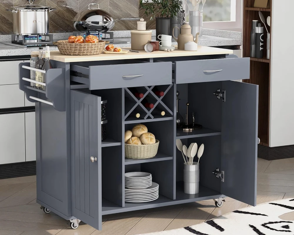 utility cart for kitchen