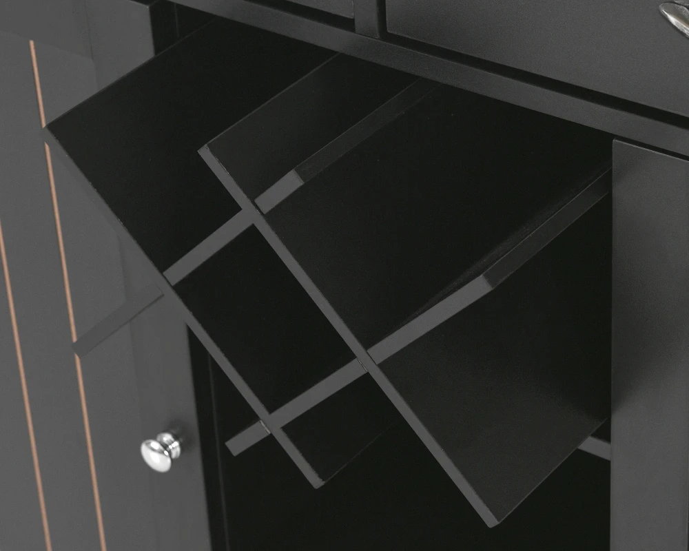 kitchen cart stainless steel top